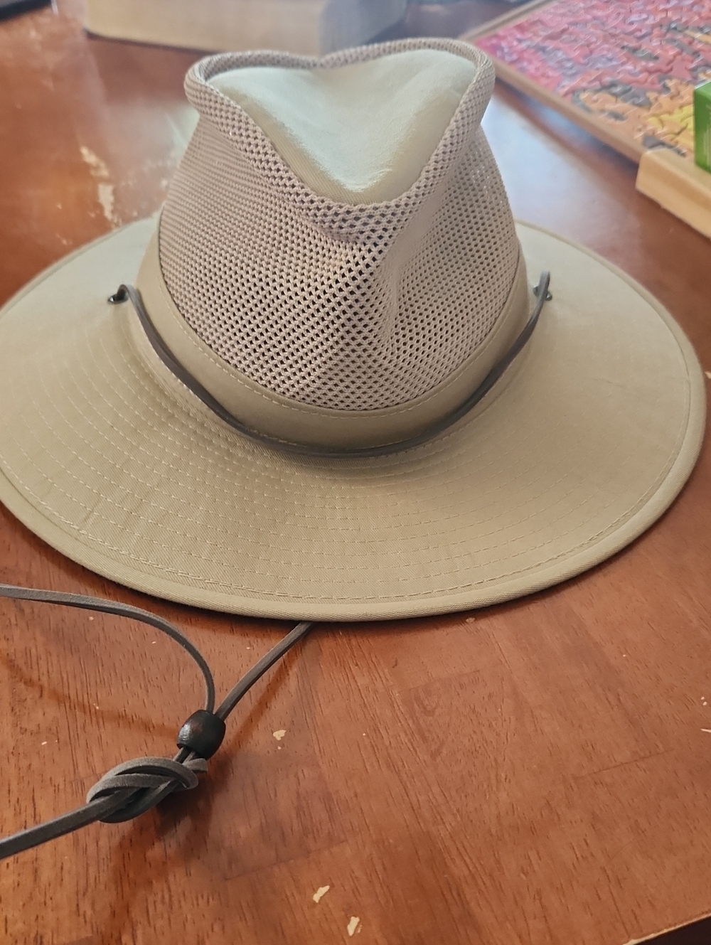 Henschel Men's Packable Aussie Breezer Khaki Safari Hat Size Small